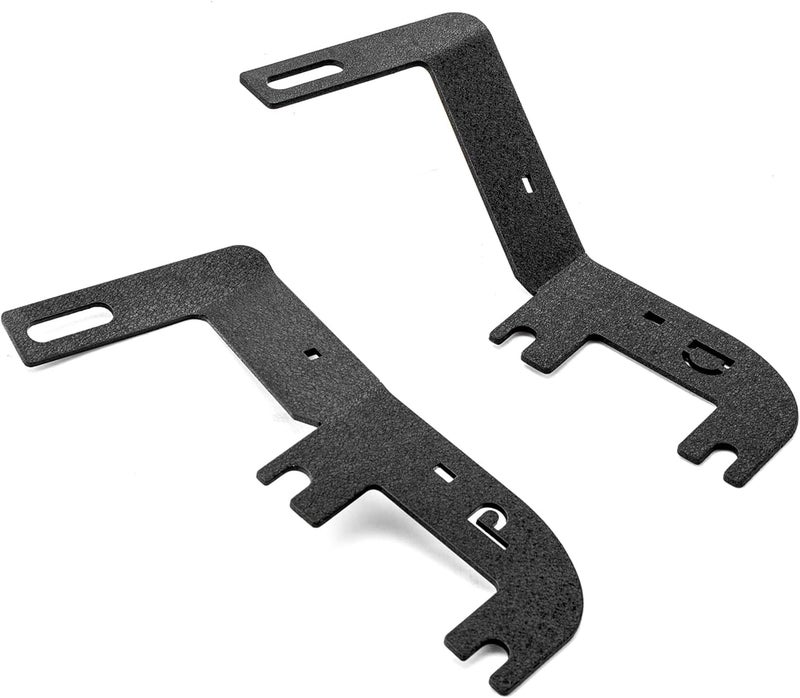 ROMELACK Hood Mount Brackets Ditch Light Pods Bracket Heavy Duty Steel Compatible with Chevrolet Colorado Fit GMC Canyon 2023-2025 - Image 4